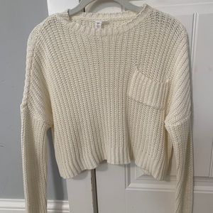 Others Follow white knitted sweater size XS
